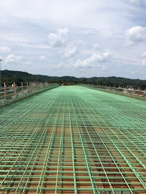 Bundles of rebar